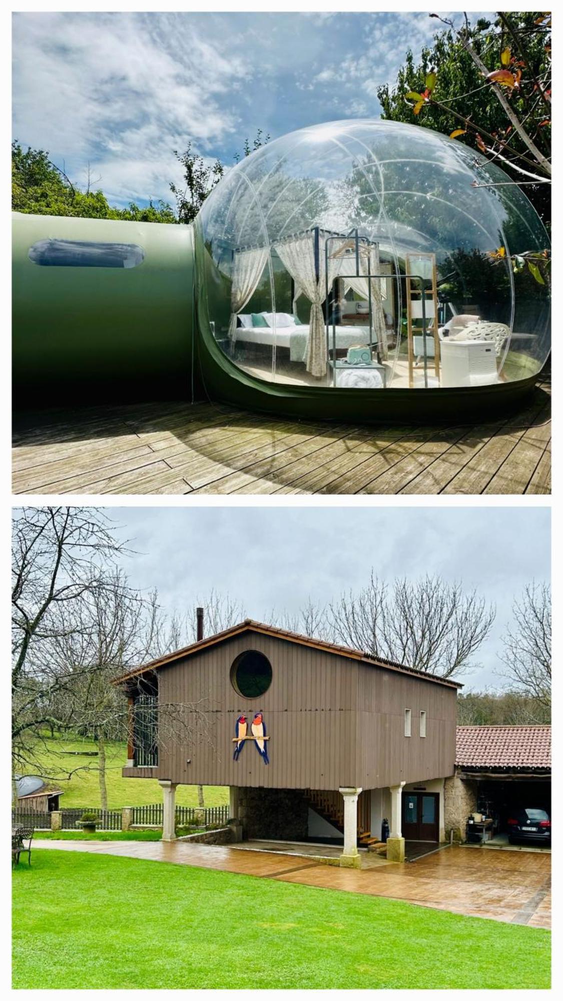 Remanso De Trasfontao Casa Das Arbores & Bubble 실레다 외부 사진